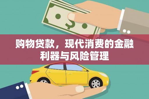 全椒购物贷款，现代消费的金融利器与风险管理