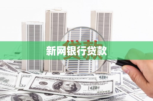 全椒新网银行贷款