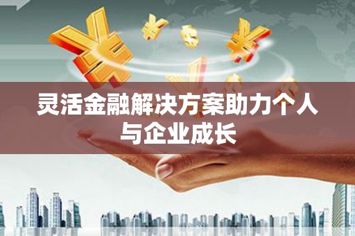 全椒灵活金融解决方案助力个人与企业成长