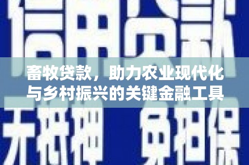 全椒畜牧贷款，助力农业现代化与乡村振兴的关键金融工具