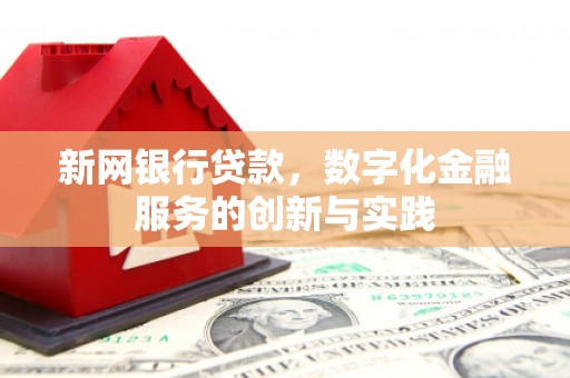 全椒新网银行贷款，数字化金融服务的创新与实践