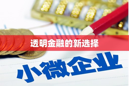 全椒透明金融的新选择