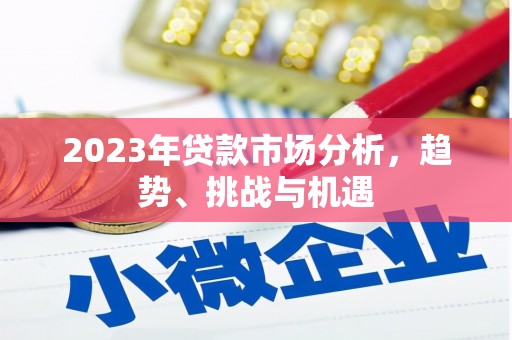 全椒2023年贷款市场分析，趋势、挑战与机遇