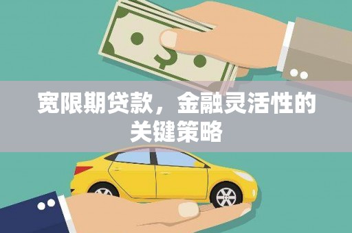 全椒宽限期贷款，金融灵活性的关键策略