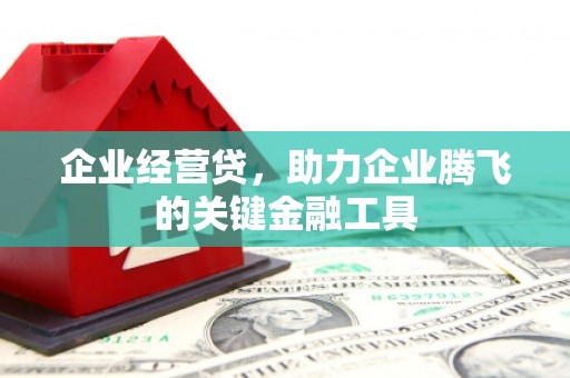 全椒企业经营贷，助力企业腾飞的关键金融工具