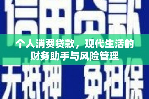 全椒个人消费贷款，现代生活的财务助手与风险管理