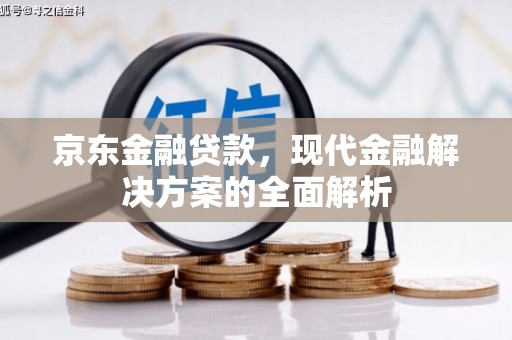 全椒京东金融贷款，现代金融解决方案的全面解析