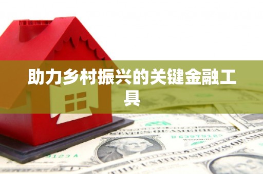 全椒助力乡村振兴的关键金融工具