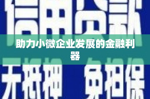 全椒助力小微企业发展的金融利器