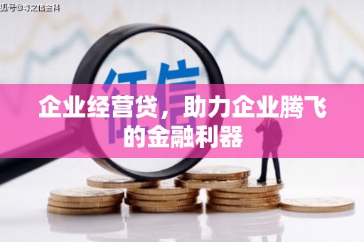 全椒企业经营贷，助力企业腾飞的金融利器