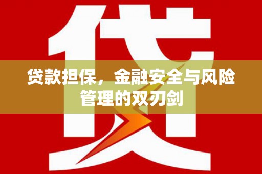 全椒贷款担保，金融安全与风险管理的双刃剑