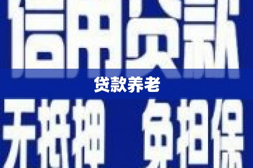 全椒贷款养老