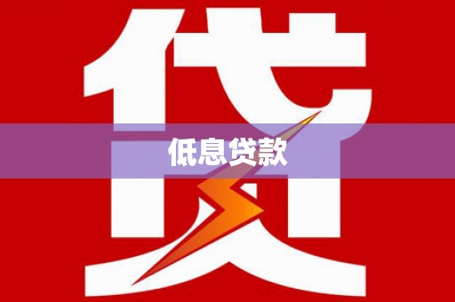 全椒低息贷款
