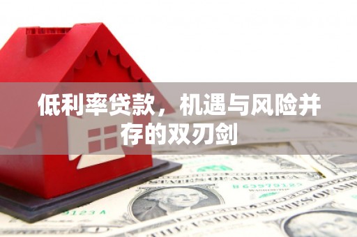 全椒低利率贷款，机遇与风险并存的双刃剑