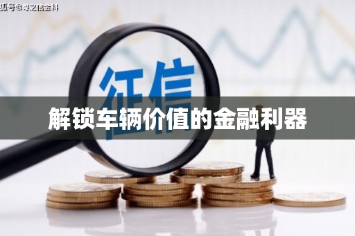 全椒解锁车辆价值的金融利器