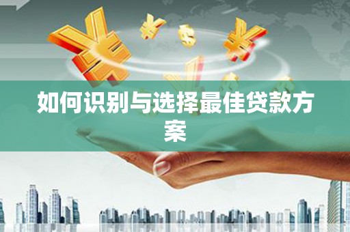 全椒如何识别与选择最佳贷款方案