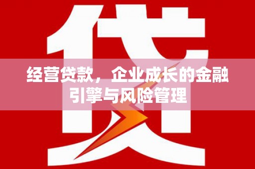 全椒经营贷款，企业成长的金融引擎与风险管理