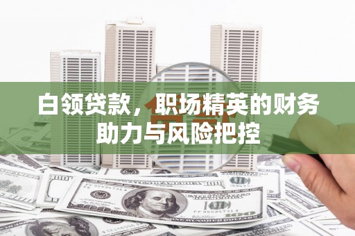 全椒白领贷款，职场精英的财务助力与风险把控