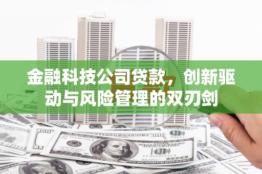 全椒金融科技公司贷款，创新驱动与风险管理的双刃剑